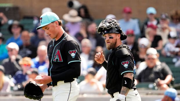 Tommy Henry and Tucker Barnhart 3/14 vs Royals